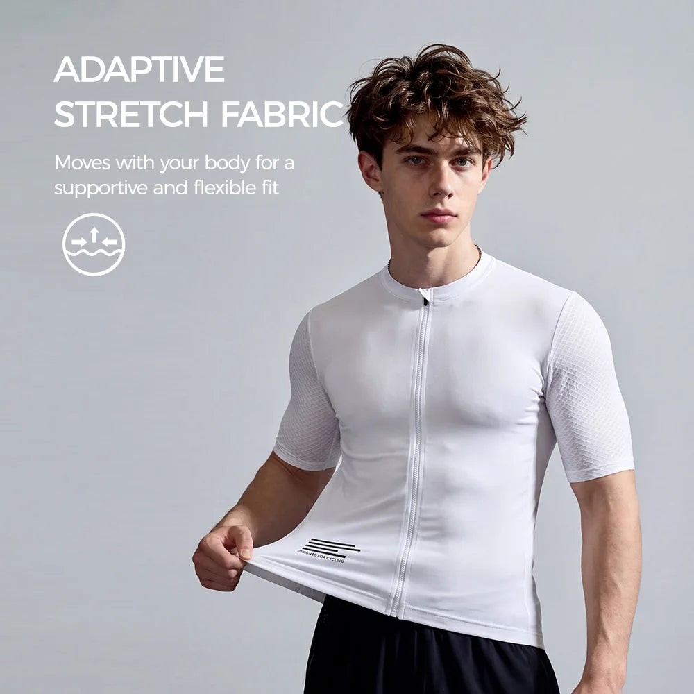 RION Men's T Shirt Short Sleeve Sports Sweatshirt Fitness Running Top Men Clothing Cycling Shirts Gym Hiking Outdoors Sportwear