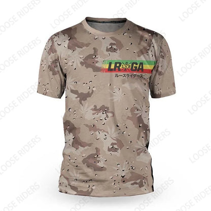 2022 Loose rider short sleeve jersey MX MTB Mountain Bike Jersey BMX Enduro Cycling shirt DH men's motocross sportswear