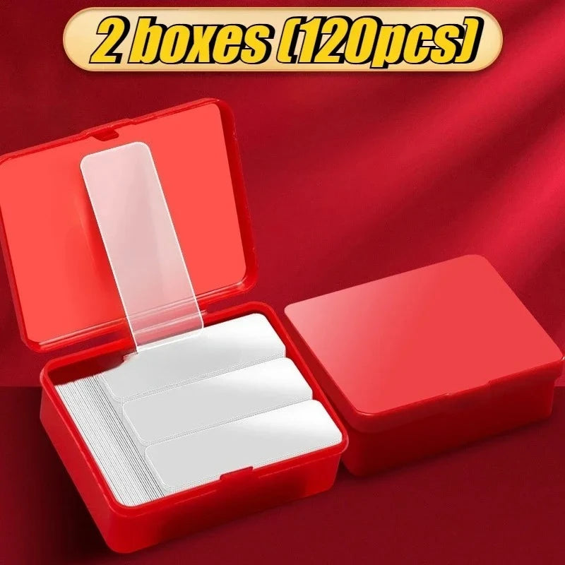 60-600PCS Double Sided Adhesive Tape No Trace Reusable Square Adhesive Mount Heavy Removable Transparent Wall Mount Sticker