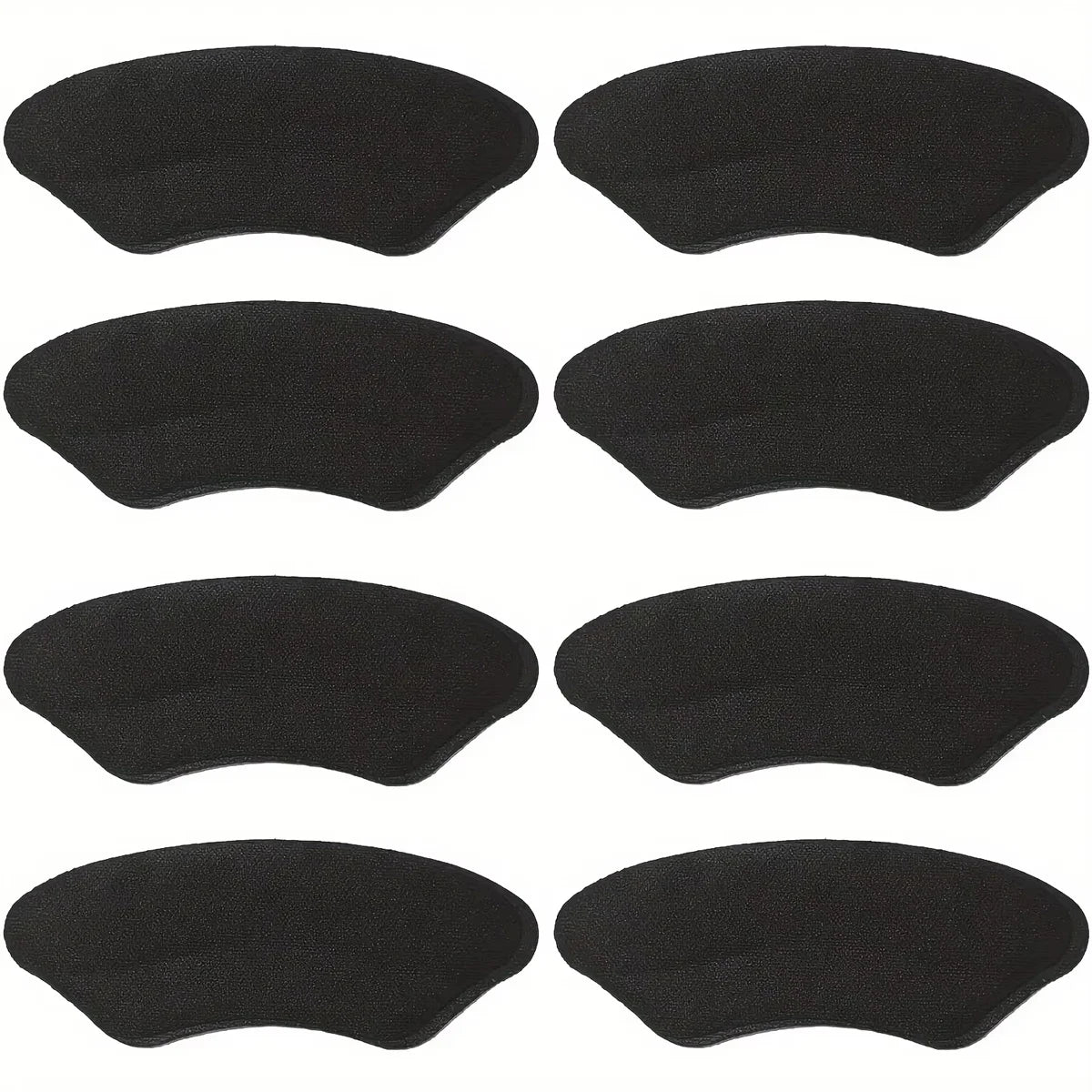 8-Pack Heel Pads for Too Big Shoes Self-Adhesive Heel Protectors Heel Inserts Improve Shoe Fit And Comfort Prevent Heel Slippage