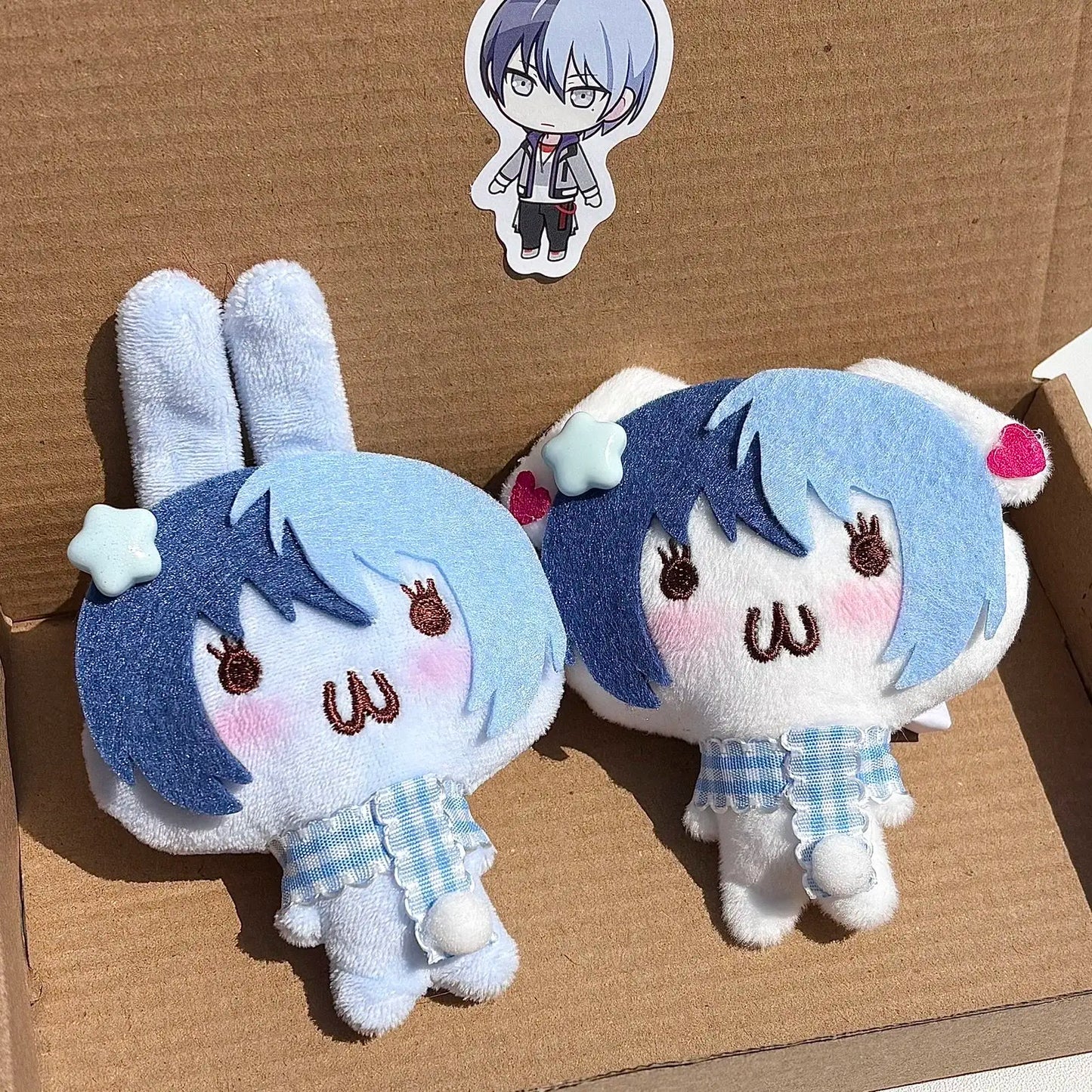 Project Sekai Aoyagi Toya Shinonome Akito Akt Anime Soft Body Puppet Plushies Figures Backpack Pendant Plush Keychain Girl Gift