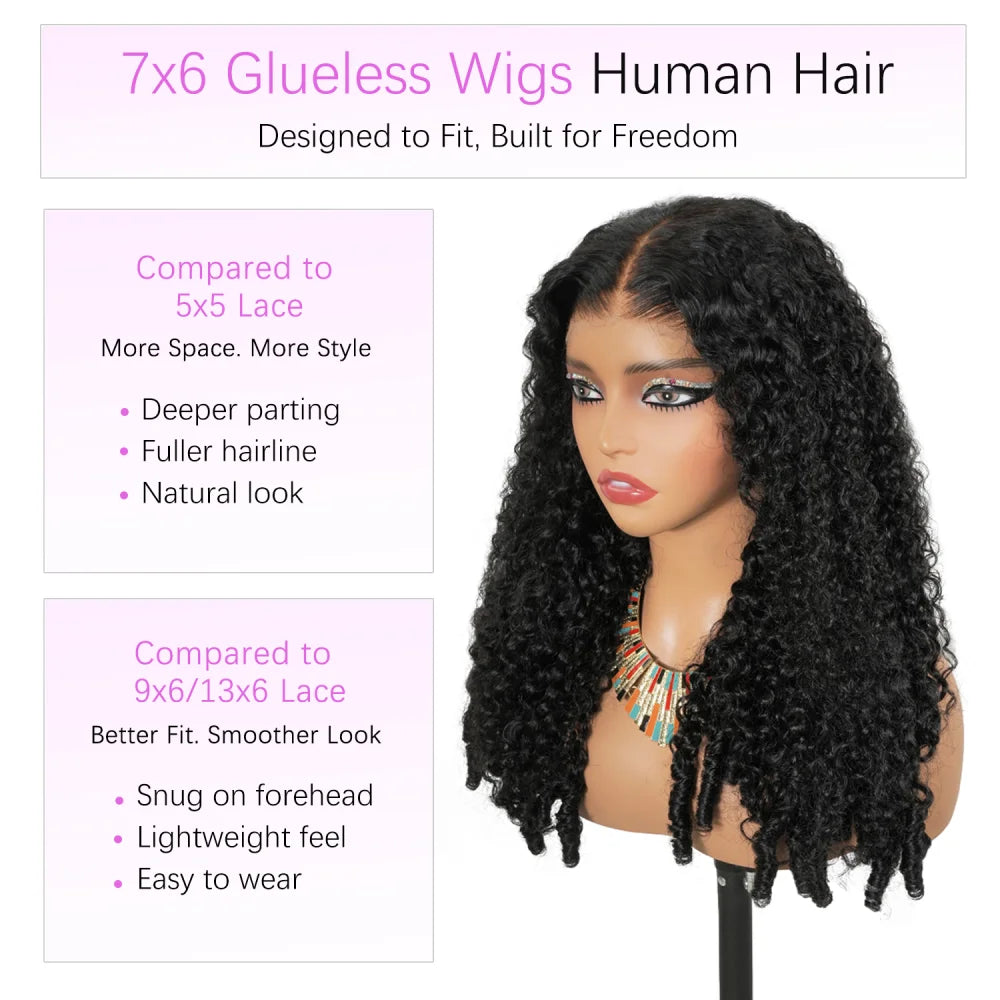 Remy Hair 12A Burmese Curly With Spiral End 200% Density Deep Wave PrePlucked Human Hair 13x4 13x6 HD Transparent Lace Front Wig