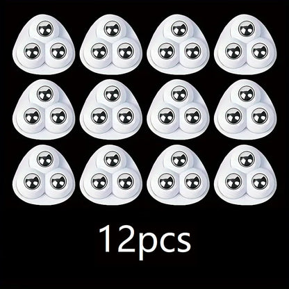 Paste Universal Wheel No Noise Self Adhesive Universal Pulley Rotating Wheels for Trash Can Bottom Kitchen Small Appliances