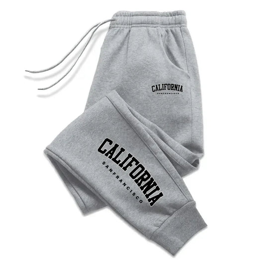 Hot Sales Mens Sweatpants Printing Casual Pants Outdoor Gym Sports Jogging Pants Autumn Winter Man Trousers Fitness Sportswear
