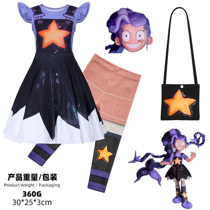 Lily Lovebraids Game Suit Uniform Cosplay Costume Halloween Carnival Party Outfit NexoCosplay