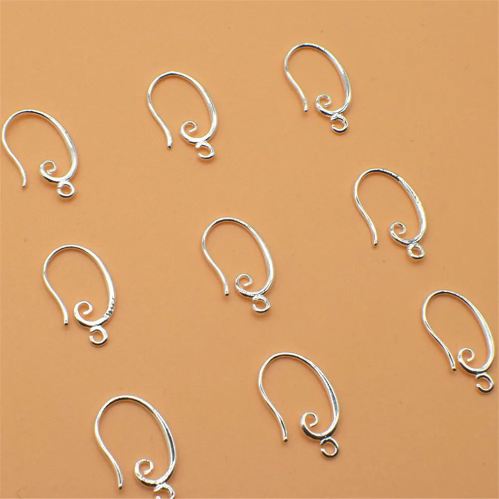 DIY Earring Hooks Fish Hooks Style Jewelry Making Accessories Semi Finished Fashionable Components
