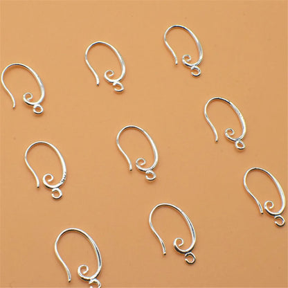DIY Earring Hooks Fish Hooks Style Jewelry Making Accessories Semi Finished Fashionable Components