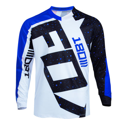 Outdoor Ride Sports Men's T Shirt Quick Dry Comfortable Top Fashion Motorcycle Clothing Autumn Casual O-neck Long Sleeve T-shirt