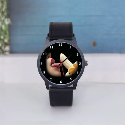 Universal Rose Gold Dial Quartz Movement Watch Mm for Men And Women Silver Black Wristwatch Gift Souvenir in Clock Box