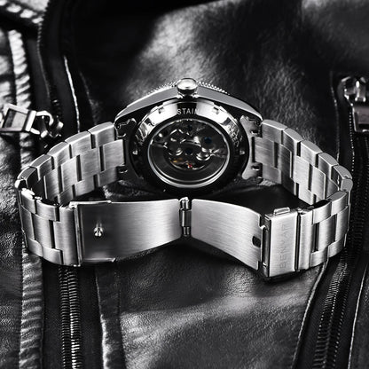 2025 New BENYAR Automatic Watches Men's watch Luxury Mechanical Wristwatch Top Stainless Steel Waterproof Sports Clock Man Gifts