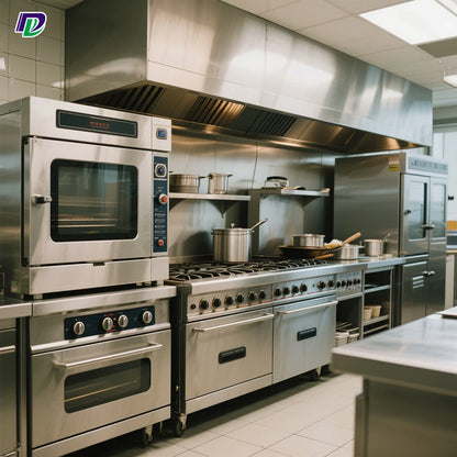 Premium Hotel Restaurant Kitchen Equipment Set Including Buffet Supplies And Commercial Cooking Machinery
