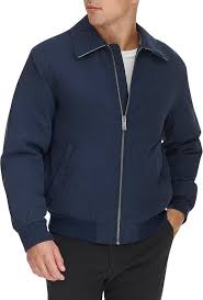 Men's Dockers® Micro-Twill Filled Golf Bomber Jacket