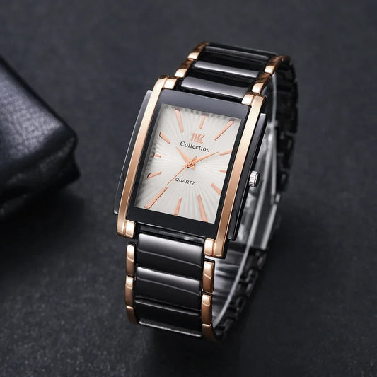 1PC Surprise Mystery Blind Watch Box-Luxury Stainless Steel Strap Men Business Quartz Wristwatch（Without Box）