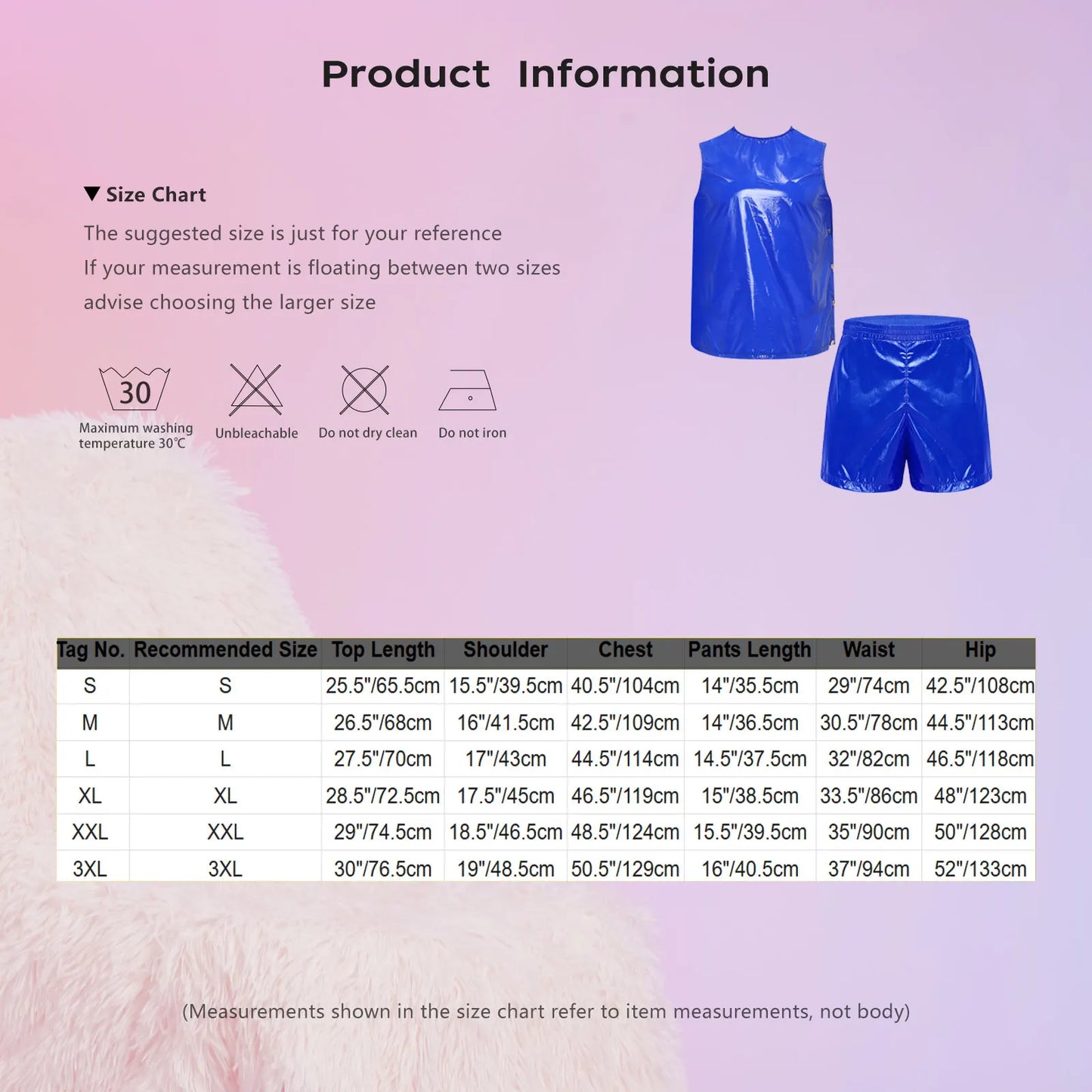 Mens Waterproof Sweat Tracksuit Tank Tops And Sides Buttons Boxer Shorts Two Pieces Outfit Special Needs Adaptive Clothing
