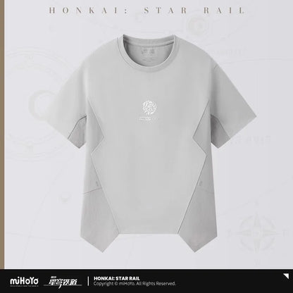 [Genuine] miHoYo Game Firefly T-shirt Honkai Star Rail Firefly Theme Cotta Tops T-shirt Neutral Clothing Cosplay Halloween Gifts