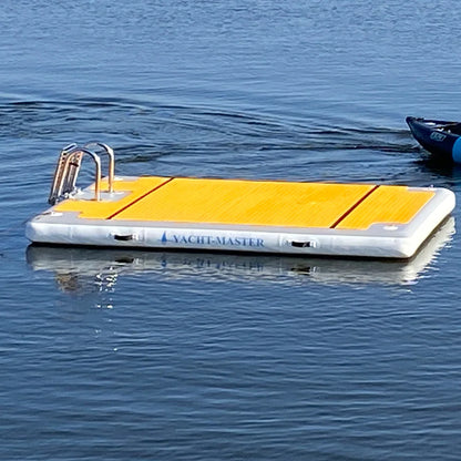 Inflatable Floating Yacht Boat Dock (With Non-slip Mat) Luxury Platform Dock Floating Yacht Mat