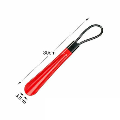 1pc Extra long flexible plastic shoe horns do not require bending durable shoe spoons for pregnant women wearing shoe assistants