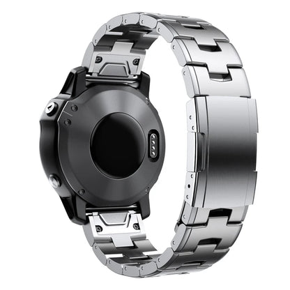 Garmin 22mm 26mm Quick Fit Titanium Metal Watch Band Bracelet For Fenix 7X 7 6X Pro 5X Plus/ Instinct/Epix Strap Wristband