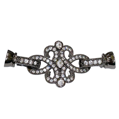 Juya DIY Women Beadwork Beads Pearls Jewlery Making Findings 18K Gold Plated Connector Fastener Lock Clasps Accessories Supplies