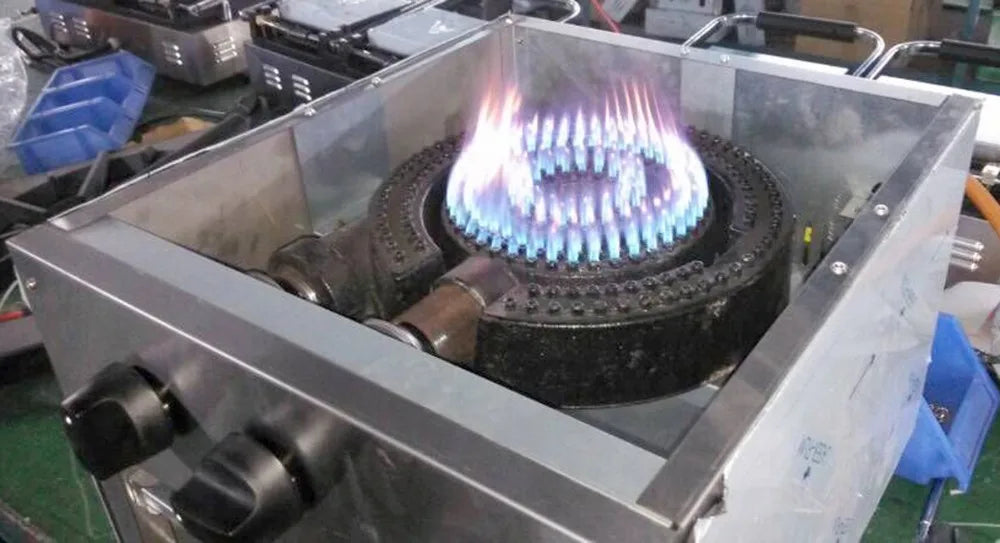 Heavy Duty Big Production Ability High Efficiency Commercial Industrial Kitchen Stove