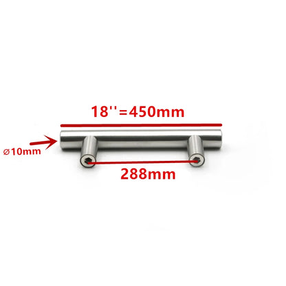 Modern Gold Brushed Straight Cupboard Handles Knobs Stainless Steel Brushed Black Gold Kitchen Door Handles Cabinet Pull