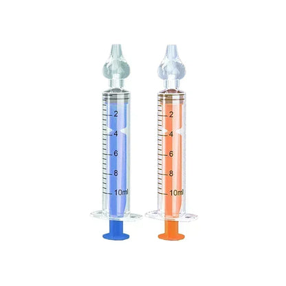 Rhinitis Nasal Irrigator Washing for Children Silicone Baby Nasal Aspirator Syringe Baby Nose Cleaner Kids Nasal Washer Reusable