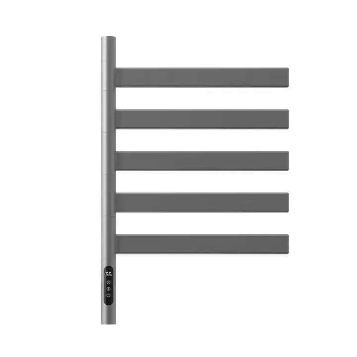 Bathrooms Accessory  WiFi Constant Temperature Storage Rack Stainless Steel Rotating Electric Towel Drying Rack Heater