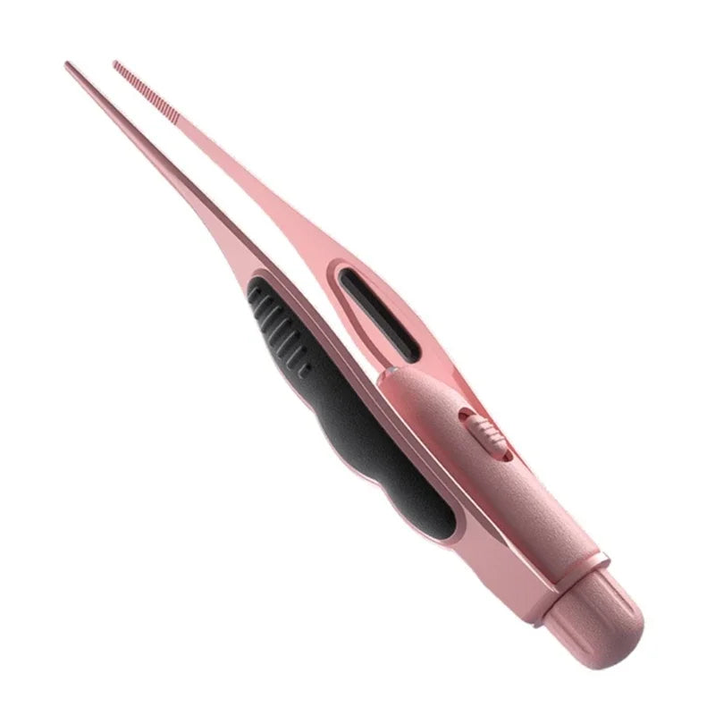 Earwax LED Tweezers Earpick Children Ear Cleaning Tool Adult Ear Wax Removal