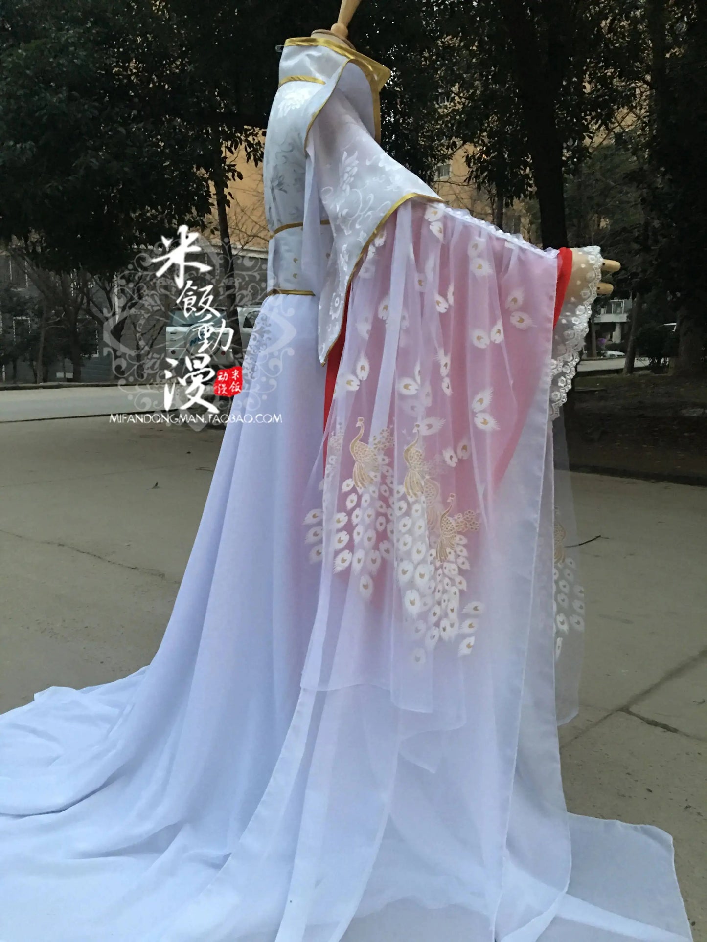 Officials Bless Prince Yue Heavenly Shen Cos Clothing Xie Lian Cosplay Red White Style Ancient Cosplay Costume Hanfu Halloween