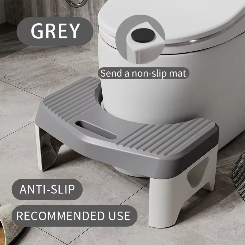 Comfort Toilet Stool for Adult Kids Pregnant Women, Squatting Aid Footstool.