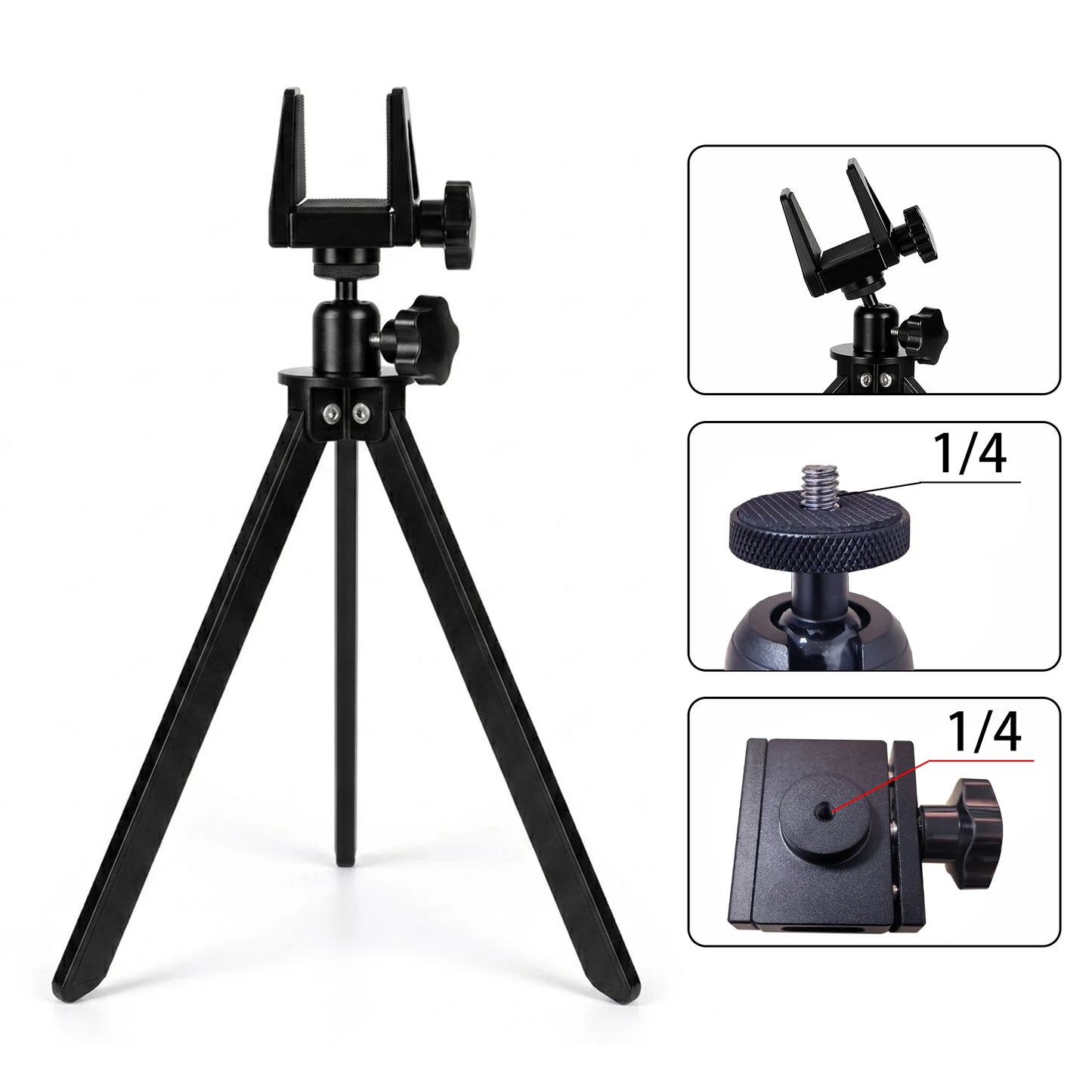 Hunting Tripod Stand Calibration Frame vice Clamp Shooting Practice Three-legged Stand for Archery And Target Shooting