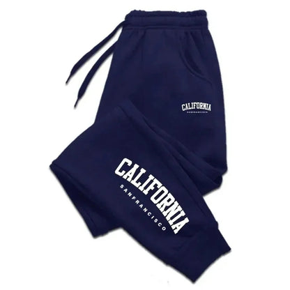 Hot Sales Mens Sweatpants Printing Casual Pants Outdoor Gym Sports Jogging Pants Autumn Winter Man Trousers Fitness Sportswear