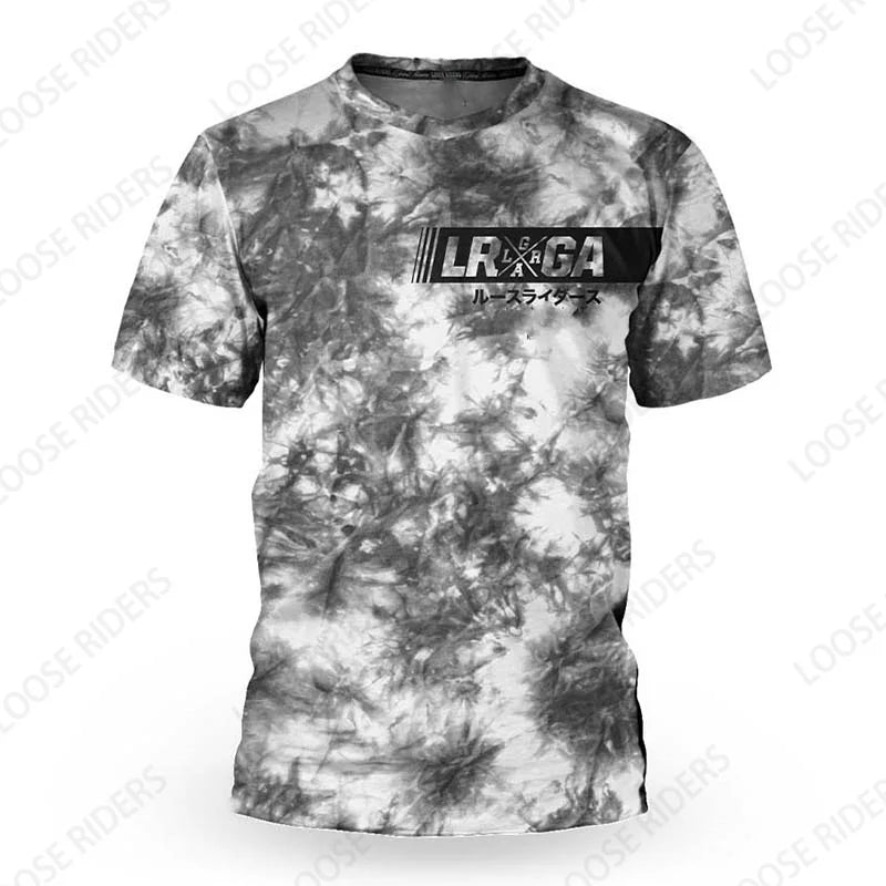 2022 Loose rider short sleeve jersey MX MTB Mountain Bike Jersey BMX Enduro Cycling shirt DH men's motocross sportswear