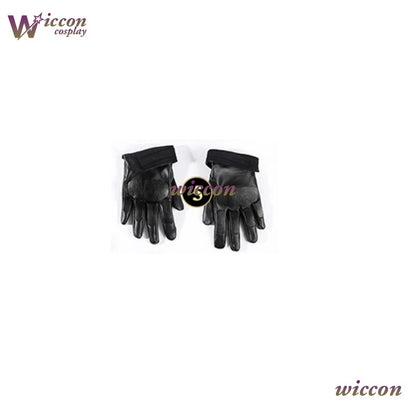 Kosplay Requiem Resident Cos Evil Leon·S·kennedy Cosplay Leon Cosplay Costume Pu Coat Full Set Party Uniform Hallowen Play Role