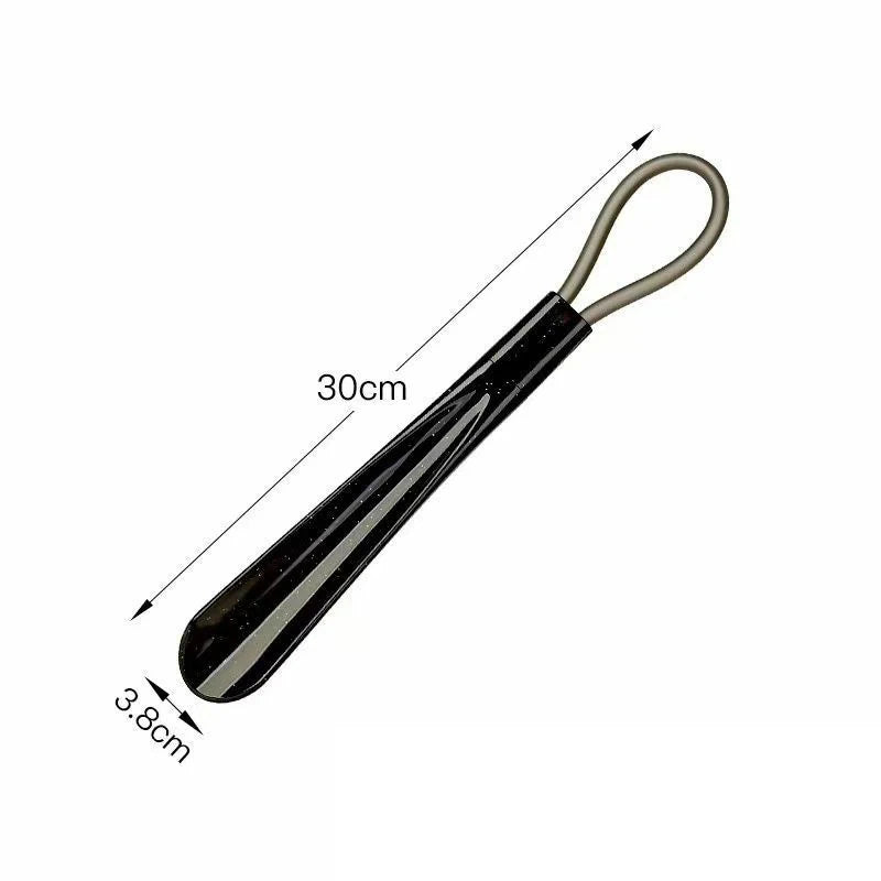 1pc Extra long flexible plastic shoe horns do not require bending durable shoe spoons for pregnant women wearing shoe assistants