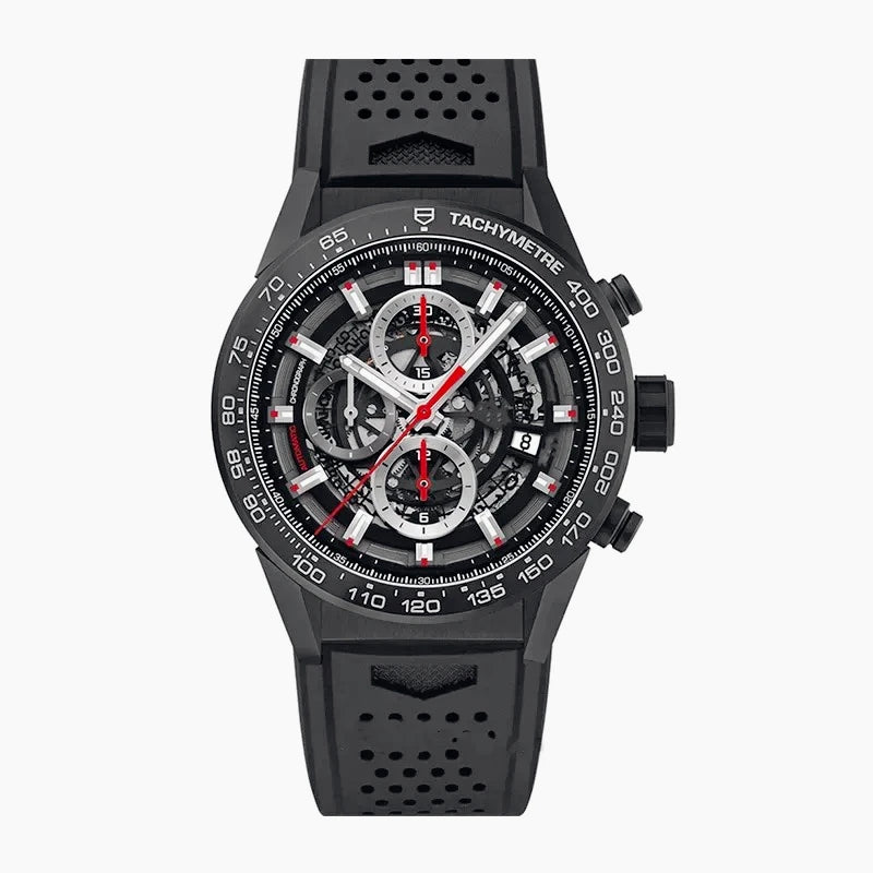 Customized Logo/Name VK63 Chronograph Quartz Watches Solid Heavy Duty Stainless Steel Bracelet High Precision Reliable Movement