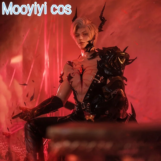 Game Love and Deepspace dragon Sylus Cosplay Costume Halloween Christmas New Dragon horn tail Costume Newly 2026 Costume
