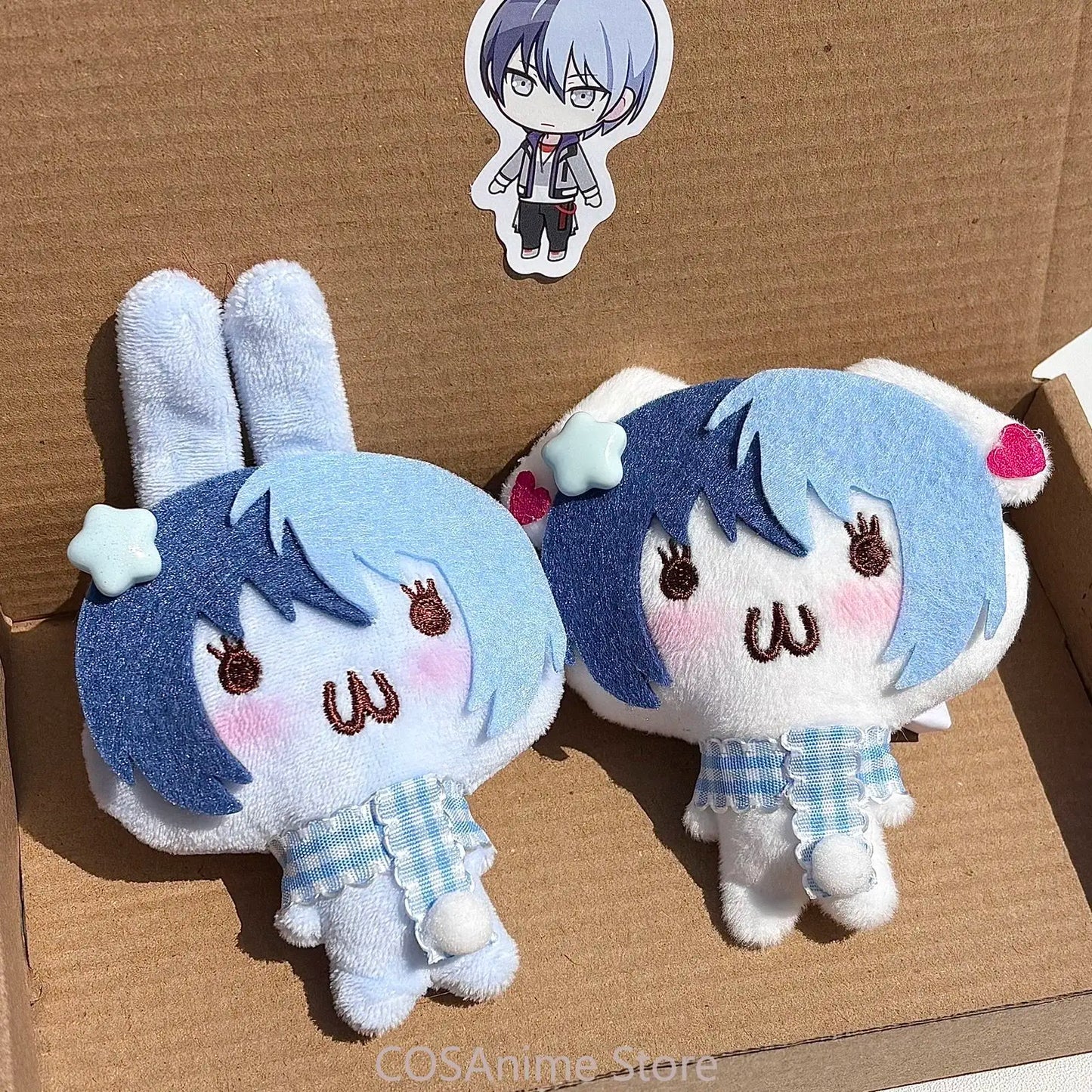 Project Sekai Aoyagi Toya Shinonome Akito Akt Anime Soft Body Puppet Plushies Figures Backpack Pendant Plush Keychain Girl Gift