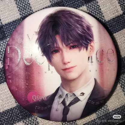 Official LAWSON X Love and Deepspace Collaboration Merchandise Badge Bookmark Acrylic Stand Postcard Transparent Card in Stock