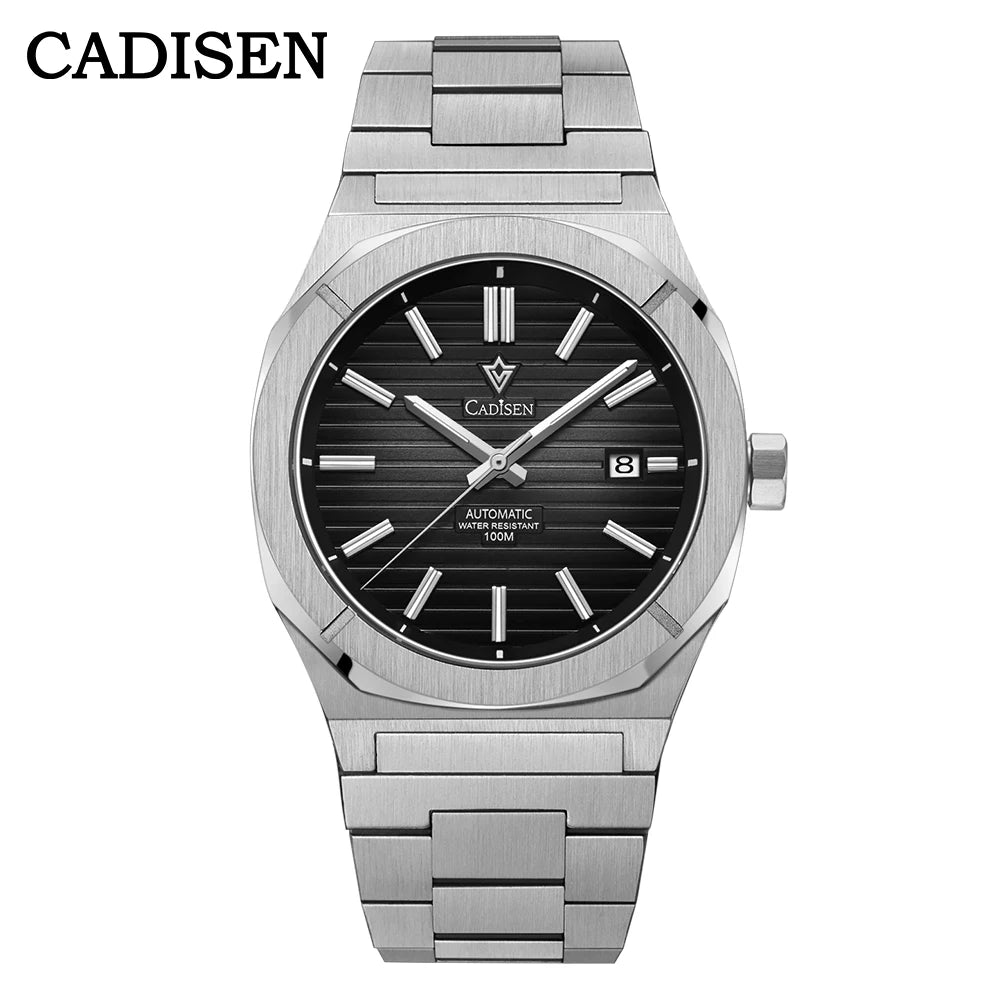 CADISEN 2026 Diver Watch Sapphire MIYOTA 8215 German Designer Men Automatic Mechanical Watches 10Bar Waterproof Gift With Box