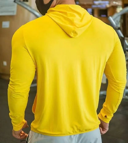2026 Men's Quick Dry Basketball Running Jackets zipper Sports Coat cardigan Hooded Tops Mesh breathable Men Fitness jacket