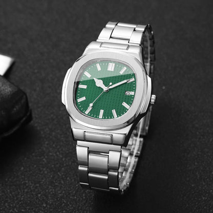 1PC Surprise Mystery Watch Blind Box-Fashion Square Men Business Watches Simple Calendar Quartz Watch Reloj Hombre（Without Box）
