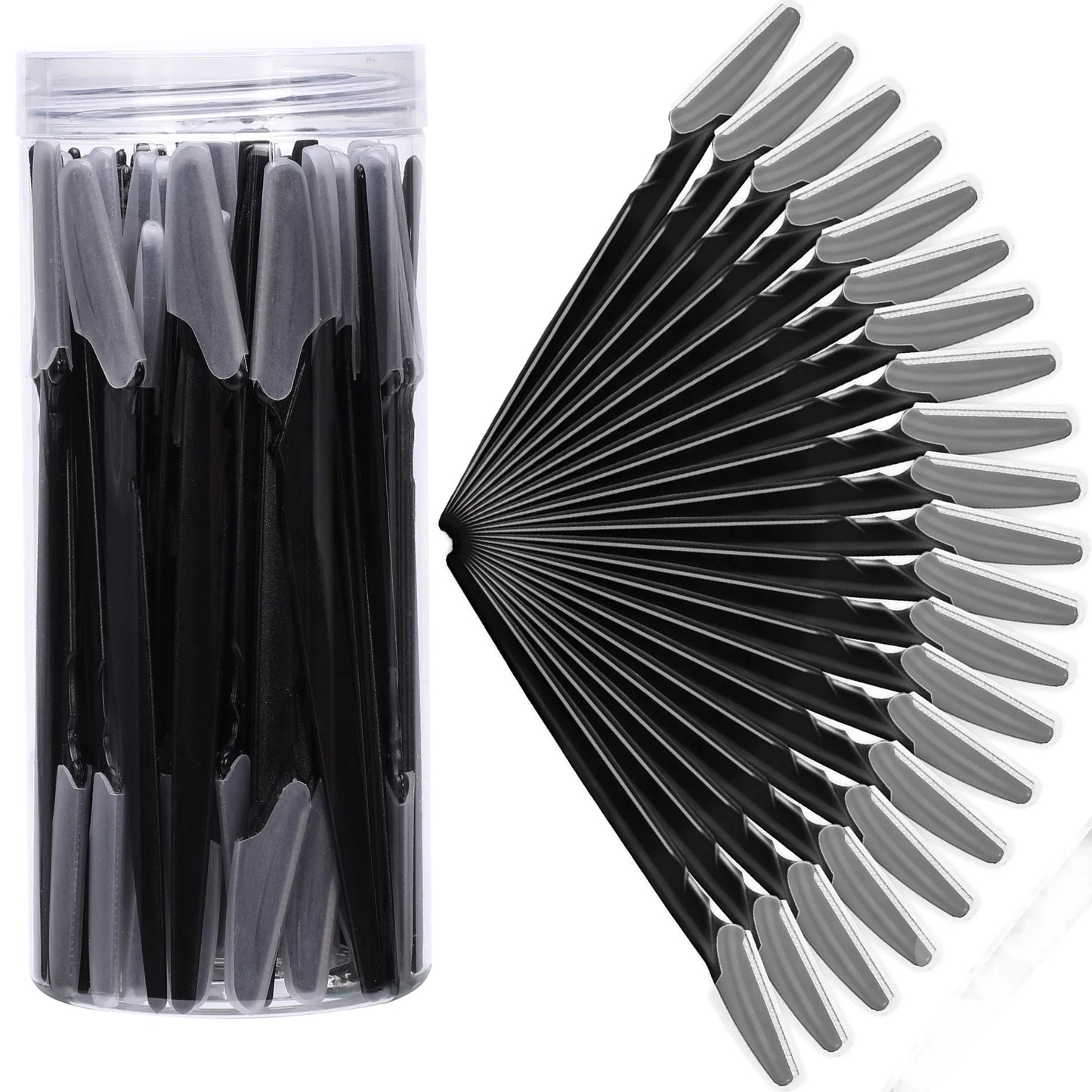 Wholesale 5/10/30/40pcs  Razor for Trimmer and Women Eyebrow and Men Shaver with Hair Razor and Face  Protective Cover,Safe rap