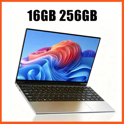 2026 New 14.1 Inch Ultra Thin Laptop Intel N95 Win11 DDR4 16/32GB RAM 2TB SSD Portable Business Student Notebook