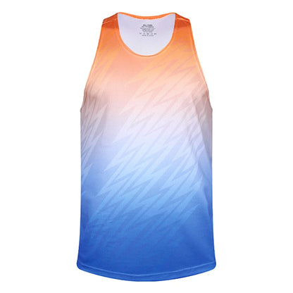 Men's Sports Vest Marathon Running Sleeveless Quick Drying Vest Ultra Light Track Field Polyester Jersey Breathable Sportswear