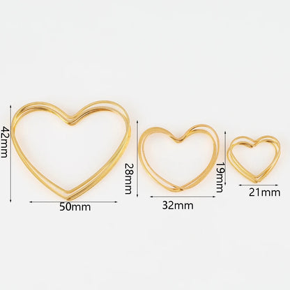 20Pcs Gold Silver Hollow Frame Bezel Charms Pendants Geometric Connectors for Jewelry Making Suppliers Diy Earings Accessories