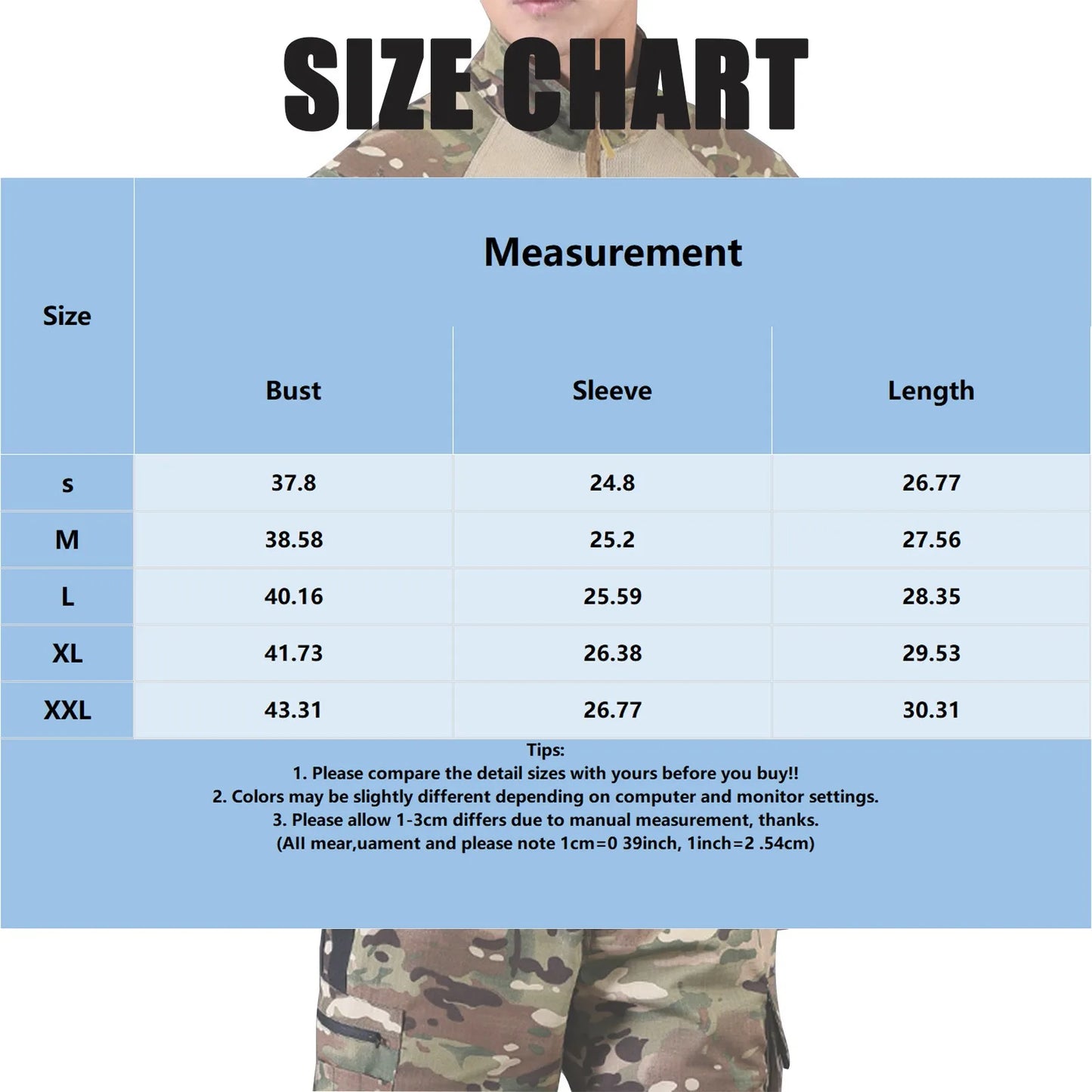 American-style camouflage tactical training uniform men's long-sleeved top outdoor CS mountaineering resistant combat uniform