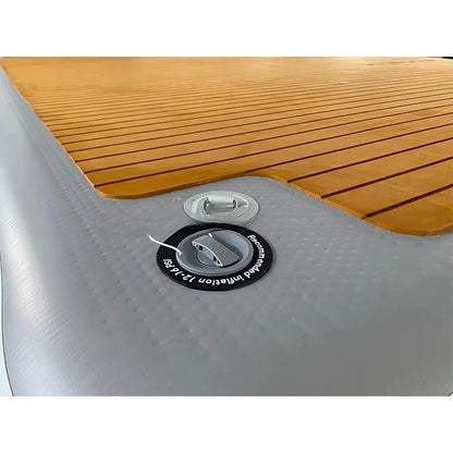 Leisure Land Inflatable Swim Island Floating Raft Inflatable Water Jet Ski Dock Floats Platform for Sale