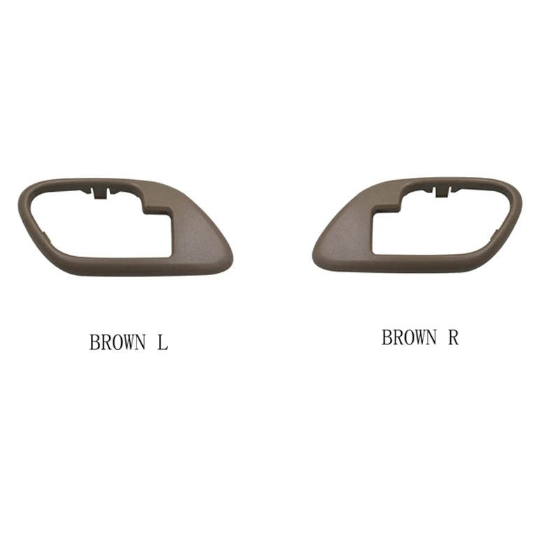 1-2PCS Car Interior Door Handle Trim Plate Bezels Trim For Chevy GMC Tahoe Yukon For 1998 Suburban tLeft 15708079 Right 15708080