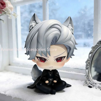 New Anime Love and Deepspace Sylus Cosplay PVC Action Figure Desktop Ornaments Cartoon Props Birthday Gift